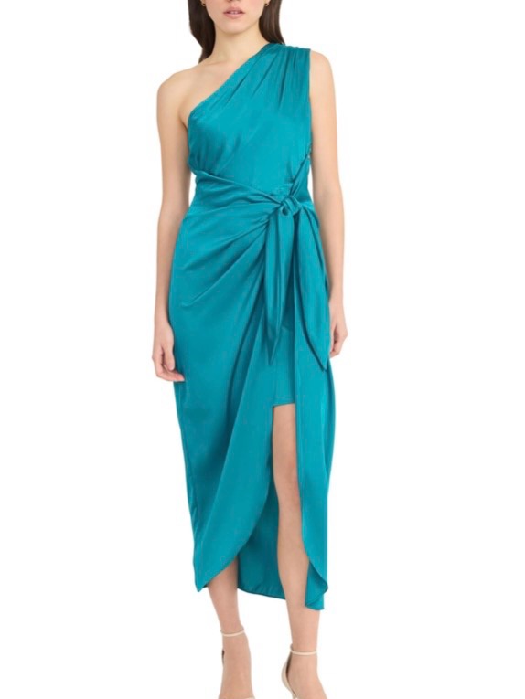 Women's Cocktail Dress By Donna Morgan One Shoulder